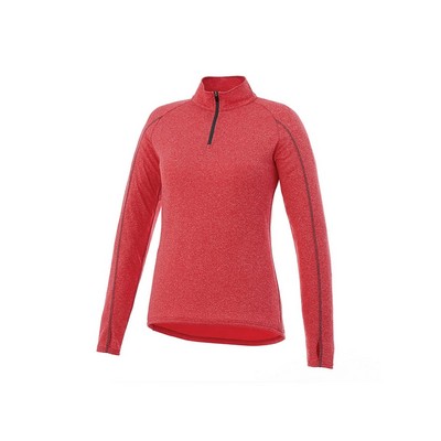 Women's TAZA Performance Knit Quarter Zip with Thumb Holes